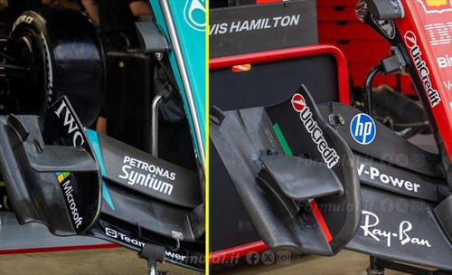 GP Bahrain - Analisi tecnica e immagini dalla pitlane: tutte le novità Mercedes - GP Bahrain - Analisi tecnica e immagini dalla pitlane: tutte le novità Mercedes