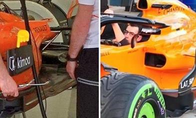 GP BAHRAIN - McLAREN MCL33: sulla vettura di Alonso provato un nuovo direzionatore di flusso - GP BAHRAIN - McLAREN MCL33: sulla vettura di Alonso provato un nuovo direzionatore di flusso