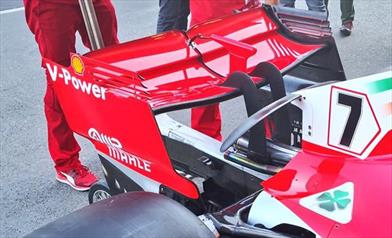 GP BAKU: FERRARI SF71H: ecco la vettura alle verifiche tecniche - GP BAKU: FERRARI SF71H: ecco la vettura alle verifiche tecniche