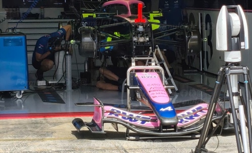 GP Barcellona 2026 - Analisi tecnica e immagini dalla pitlane: le novità Ferrari - GP Barcellona 2026 - Analisi tecnica e prime immagini dalla pitlane: ala anteriore Alpine