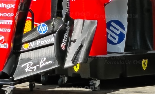 GP Barcellona 2026 - Analisi tecnica e immagini dalla pitlane: le novità Ferrari - GP Barcellona 2026 - Analisi tecnica e prime immagini dalla pitlane: ala anteriore Ferrari