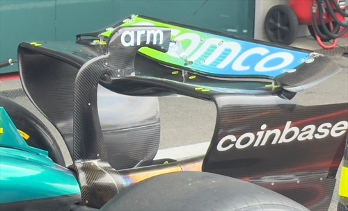 GP Belgio - Analisi tecnica e immagini dalla pitlane: basso carico per tutti - GP Belgio - Analisi tecnica e immagini dalla pitlane: Aston Martin