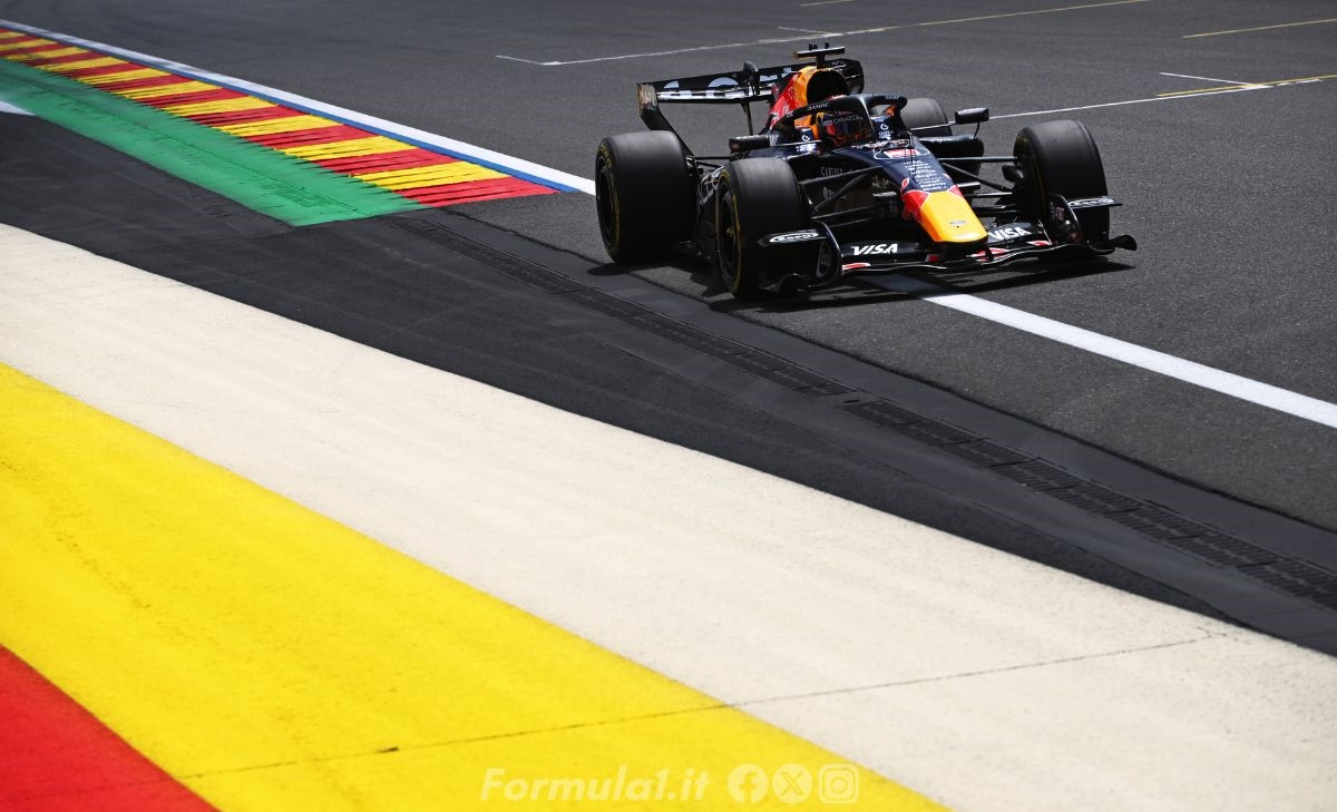 GP Belgio - FP1: Verstappen davanti, bene le Ferrari. Sottotono la Mercedes
