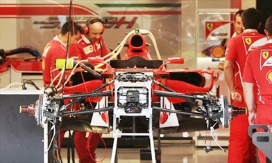 Gp Belgio: modificata l'ala anteriore e la meccanica della Ferrari SF70H - Gp Belgio: modificata l'ala anteriore e la meccanica della Ferrari SF70H