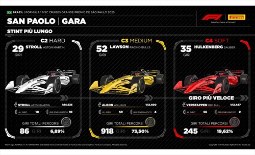 GP Brasile - Analisi strategie: foratura provvidenziale nella rimonta di Verstappen - GP Brasile - Analisi strategie: foratura provvidenziale nella rimonta di Verstappen