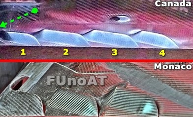 Gp Canada: è nuovo il fondo della Ferrari SF70H - Gp Canada: è nuovo il fondo della Ferrari SF70H