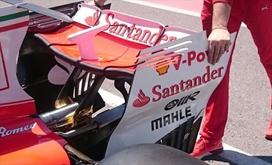 Gp Canada: ecco l'ala a cucchiaio sul posteriore della Ferrari SF70H - Gp Canada: ecco l'ala a cucchiaio sul posteriore della Ferrari SF70H