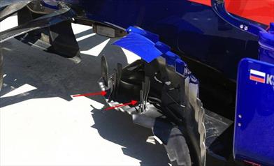 GP CANADA - TORO ROSSO STR14: due novità aerodinamiche sulla STR14  - GP CANADA - TORO ROSSO STR14: due novità aerodinamiche sulla STR14 