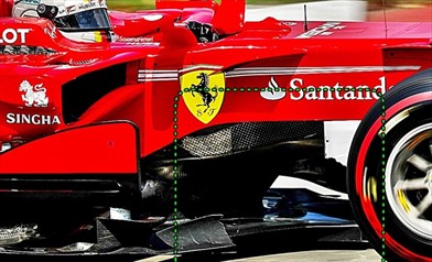 Gp Canada: Vettel senza i bargeboard destri della SF70H per più di metà gara - Gp Canada: Vettel senza i bargeboard destri della SF70H per più di metà gara