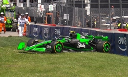 GP Canada - Zhou provoca un'altra bandiera rossa nelle Prove Libere 3: cosa è successo