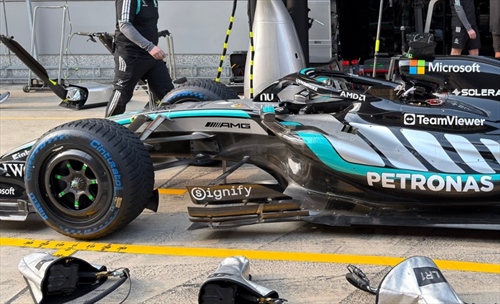 GP Cina 2026 - Analisi tecnica e prime immagini dalla pitlane: ecco la Ferrari a Shangai - GP Cina 2026 - Analisi tecnica e prime immagini dalla pitlane: Mercedes