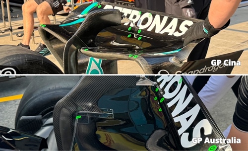 GP Cina - Immagini dal circuito: nessuna novità per la Ferrari, si cercano riscontri - GP Cina 2025 - Mercedes