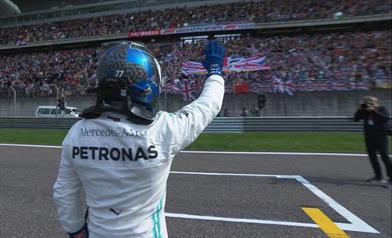 Gp Cina: prima fila Mercedes, pole per Bottas - Gp Cina: prima fila Mercedes, pole per Bottas