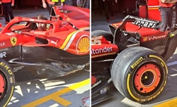 GP Cina - Immagini dal circuito - Ferrari scarica e aggressiva, aggiornamenti per Alpine  - GP Cina - Prime immagini dal circuito - Ferrari contro tendenza