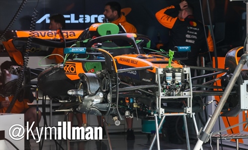 GP Cina - Immagini dal circuito: nessuna novità per la Ferrari, si cercano riscontri - GP Cina 2025 - McLaren