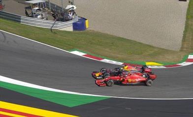 Gp d'Austria: Leclerc e la Ferrari in attesa della decisione dei commissari di gara - Gp d'Austria: Leclerc e la Ferrari in attesa della decisione dei commissari di gara