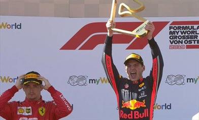 Gp d'Austria: Nessuna penalità per Verstappen, la Ferrari accetta la decisione