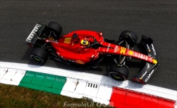GP d'Italia - PL3 - Sainz è ancora in testa e adesso ci crede. Quarto Leclerc  - GP d'Italia - PL3 - 