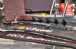 GP d’Italia - Prime immagini dal circuito: le scuderie valutano soluzioni differenti - GP d’Italia - Prime immagini dal circuito: test ali con differente carico