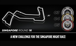 GP di Singapore - Le caratteristiche del tracciato e le mescole scelte
