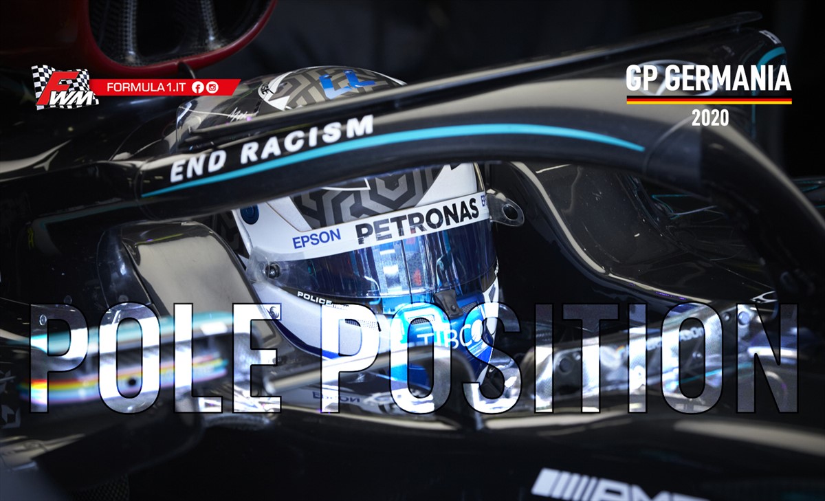 GP Eifel, qualifiche: uno strepitoso Bottas lancia la sfida ad Hamilton GP Eifel, qualifiche: uno strepitoso Bottas lancia la sfida ad Hamilton