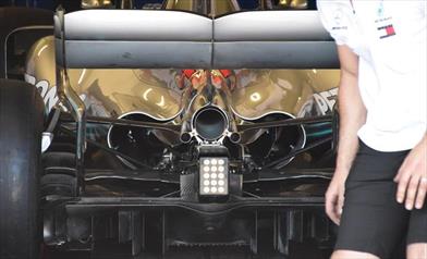 GP FRANCIA - MERCEDES W09: Hamilton con il nuovo diffusore, Bottas con il vecchio - GP FRANCIA - MERCEDES W09: Hamilton con il nuovo diffusore, Bottas con il vecchio