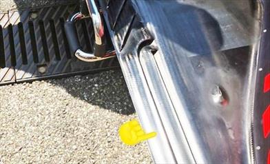 GP GERMANIA - REDBULL RB14: introdotte due lunghe soffiature sul fondo - GP GERMANIA - REDBULL RB14: introdotte due lunghe soffiature sul fondo