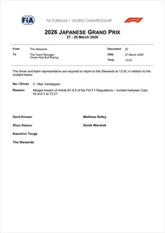 GP Giappone - Hamilton e Verstappen sotto investigazione a Suzuka: il motivo - GP Giappone - Hamilton e Verstappen sotto investigazione a Suzuka: il motivo