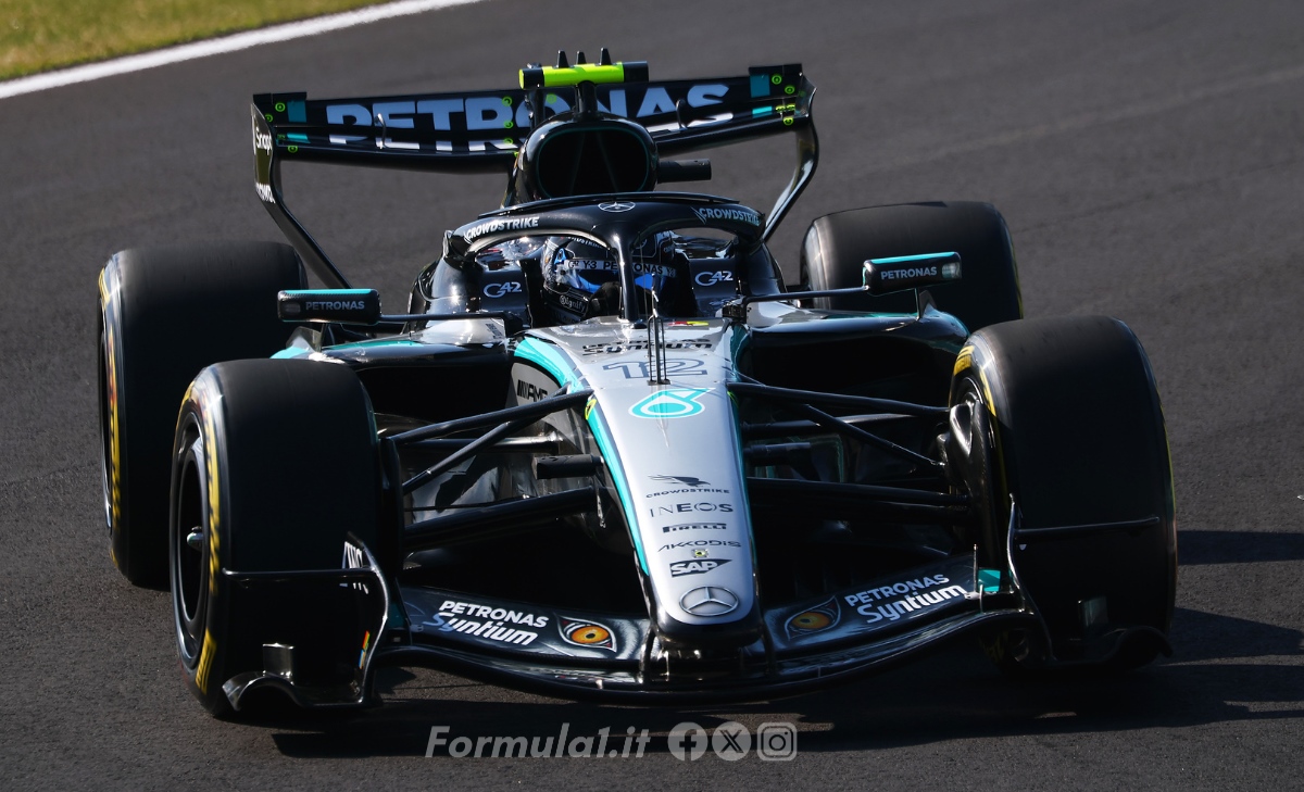 GP Giappone - PL3: Formula Mercedes, Antonelli vola. Leclerc terzo a otto decimi