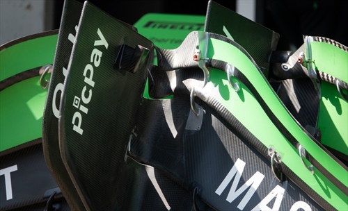 GP Giappone - Immagini dal circuito - Le monoposto «a nudo», setup e dettagli - GP Giappone - Prime immagini dal circuito