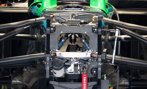 GP Giappone - Immagini dal circuito - Le monoposto «a nudo», setup e dettagli - GP Giappone - Prime immagini dal circuito