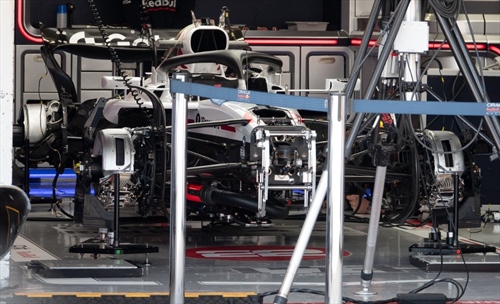 GP Giappone - Immagini dal circuito - Le monoposto «a nudo», setup e dettagli - GP Giappone - Prime immagini dal circuito