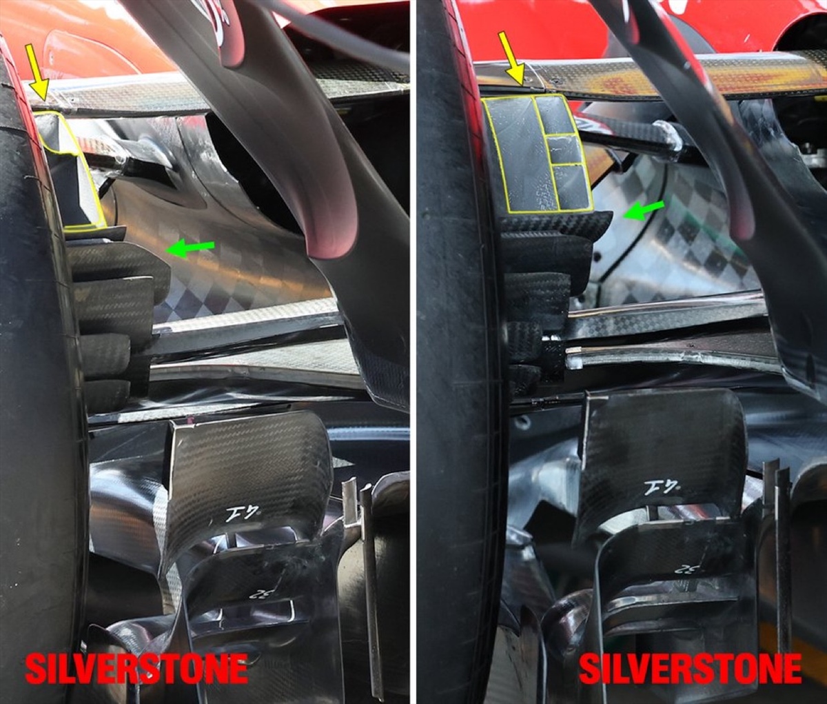 GP Gran Bretagna - Analisi tecnica e prime immagini dalla pitlane