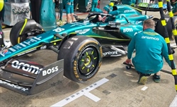 GP Gran Bretagna - Immagini dal circuito. Red Bull ancora più estrema, Ferrari ritorna al passato - GP Gran Bretagna - Immagini dal circuito. Aston Martin