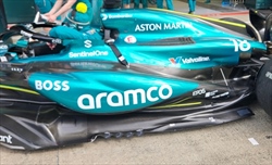 GP Gran Bretagna - Immagini dal circuito. Red Bull ancora più estrema, Ferrari ritorna al passato - GP Gran Bretagna - Immagini dal circuito. Aston Martin