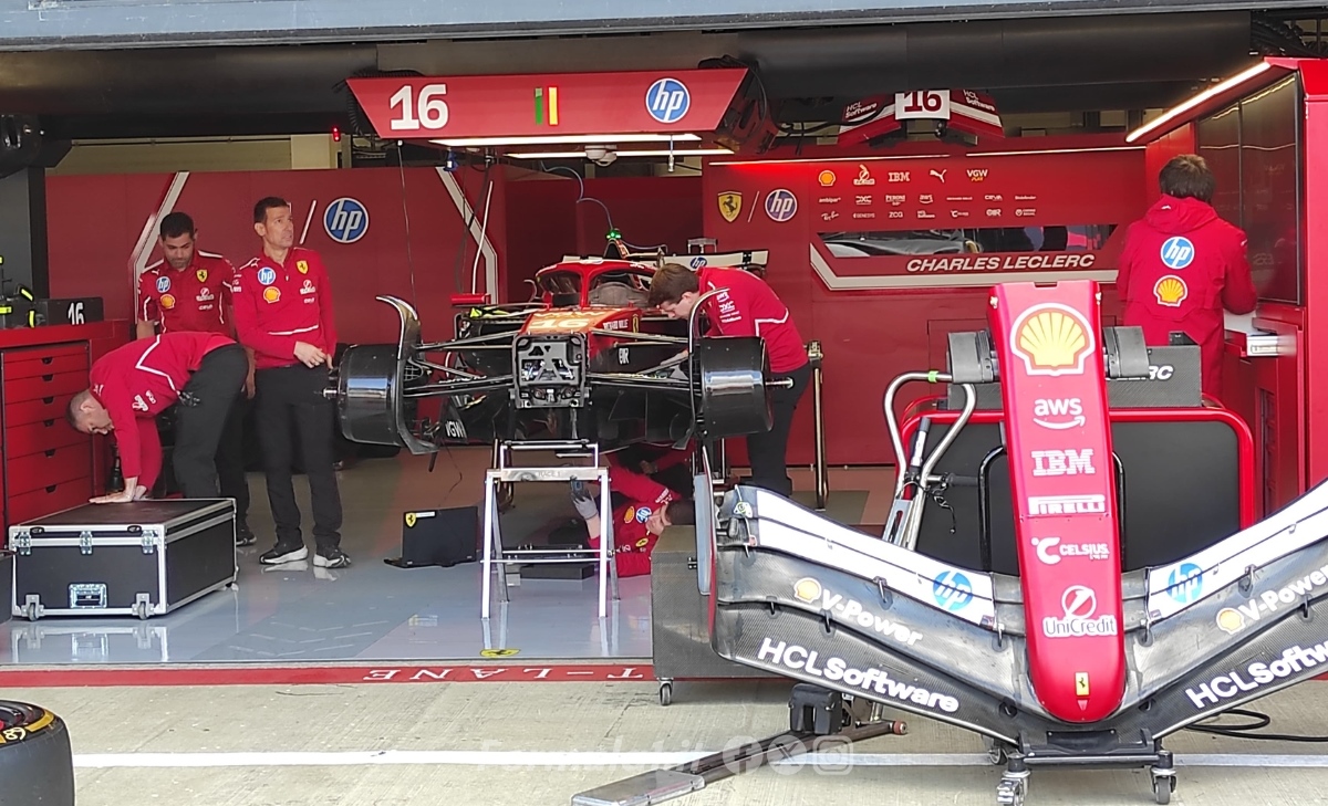 GP Gran Bretagna - Prime immagini dal circuito: