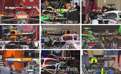 GP Gran Bretagna - Immagini dalla pitlane: Ferrari bilanciata, Red Bull conservativa, McLaren estrema - GP Gran Bretagna - Prime immagini dal circuito:
