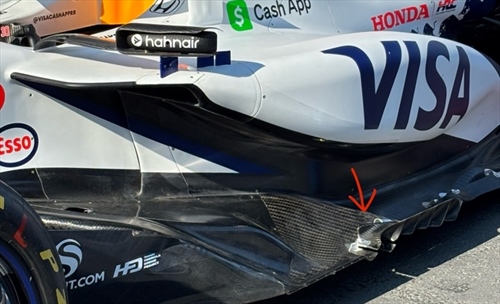 GP Imola - Immagini dal circuito: le novità di Red Bull e Mercedes  - GP Imola - Immagini dal circuito: la VCARB ad Imola