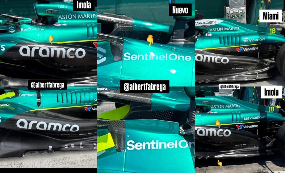 GP Imola - Immagini dal circuito: le novità di Red Bull e Mercedes
