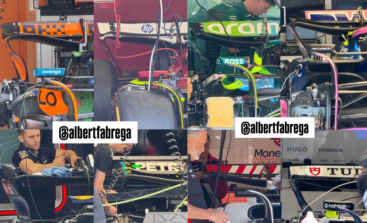 GP Imola - Immagini dal circuito: si assemblano le vetture