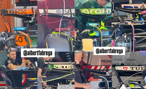 GP Imola - Immagini dal circuito: le novità di Red Bull e Mercedes  - GP Imola - Immagini dal circuito: si assemblano le vetture