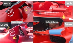 GP Imola - Prime immagini dal circuito - Ecco la «nuova» Ferrari