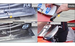 GP Imola - Prime immagini dal circuito - Ecco la «nuova» Ferrari SF-24 - GP Imola - Prime immagini dal circuito - Ecco la «nuova» Ferrari