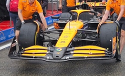 GP Imola - Prime immagini dal circuito - Ecco la «nuova» Ferrari SF-24 - GP Imola - Prime immagini dal circuito - Ecco la «nuova» Ferrari SF-24