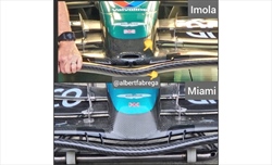 GP Imola - Prime immagini dal circuito - Ecco la «nuova» Ferrari SF-24 - GP Imola - Prime immagini dal circuito - Ecco la «nuova» Ferrari SF-24