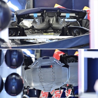 GP Italia - Analisi tecnica e immagini dalla pitlane: Ferrari all'attacco, novità per tutti - GP Italia  - Analisi tecnica e immagini dalla pitlane: fondo Red Bull