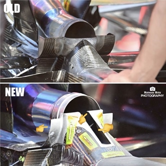 GP Italia - Analisi tecnica e immagini dalla pitlane: Ferrari all'attacco, novità per tutti - GP Italia  - Analisi tecnica e immagini dalla pitlane: ala FTM Ferrari modificata per Monza