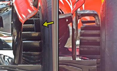 GP ITALIA - FERRARI SF71H: c'è una novità sui brake ducts posteriori - GP ITALIA - FERRARI SF71H: c'è una novità sui brake ducts posteriori