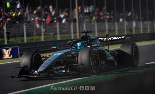 GP Italia - FP3: Russell davanti a tutti, tensione tra Verstappen e Hamilton
