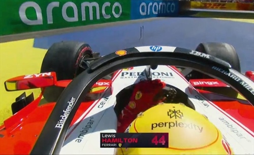 GP Madrid: problemi ai freni per Hamilton, il pilota Ferrari è costretto al ritiro